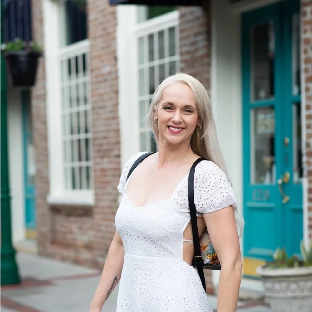 The Behold Collection large designer backpack by Sarah Camille Art - Picture 4 of 5